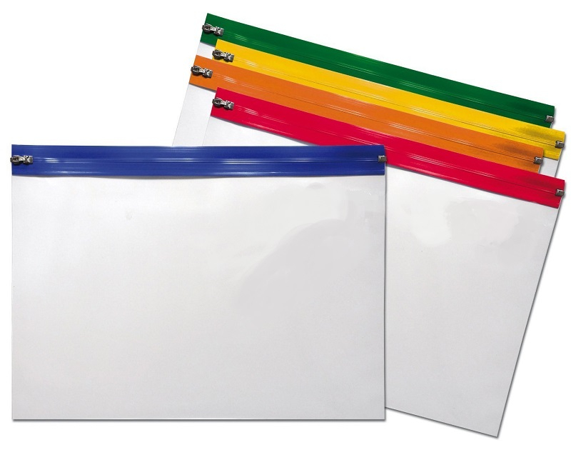 SN-Spake – A4 Zip Lock Bag- Blue, Red, Green , Yellow, Orange